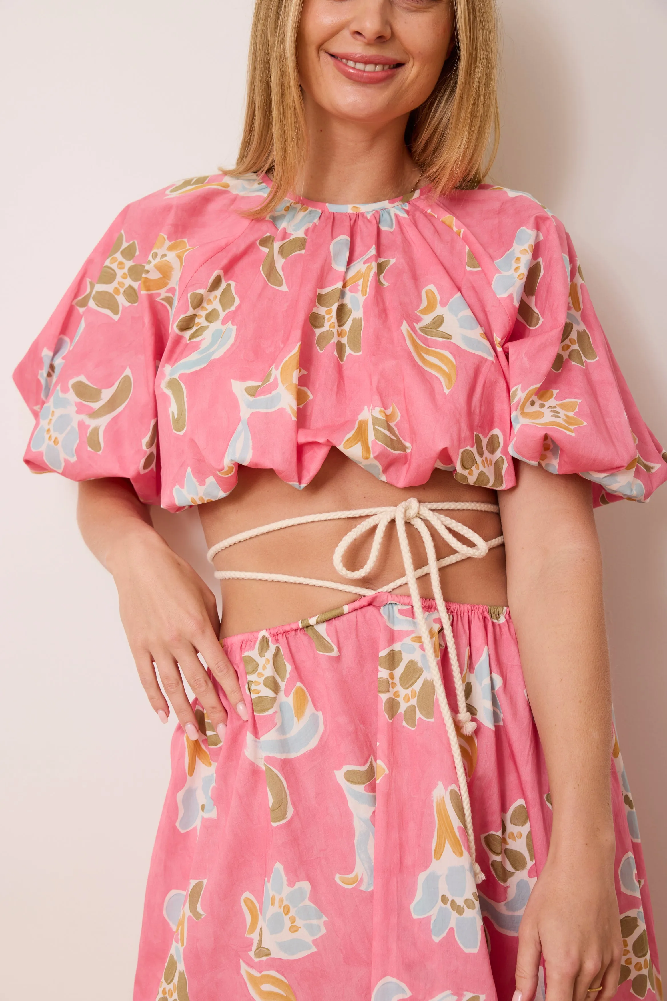 Caitlin Crisp | Horizon Crop - Watercolour Floral sold by Sister & Co product image thumbnail 2