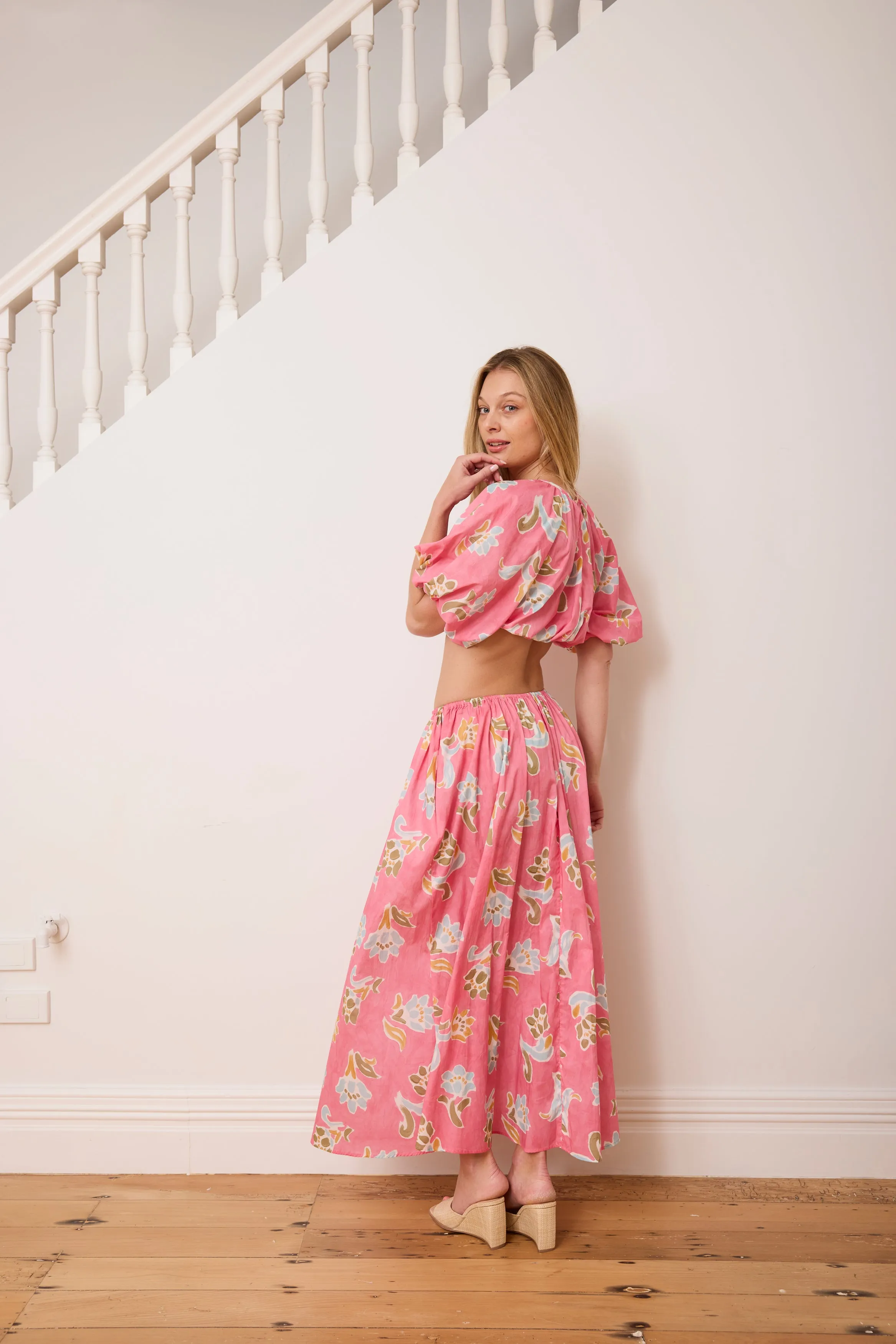 Caitlin Crisp | Horizon Crop - Watercolour Floral sold by Sister & Co product image thumbnail 5