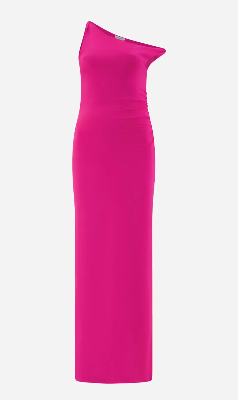 Caitlin Crisp | Twister Tank Dress - Hot Pink Ponte sold by Sister & Co