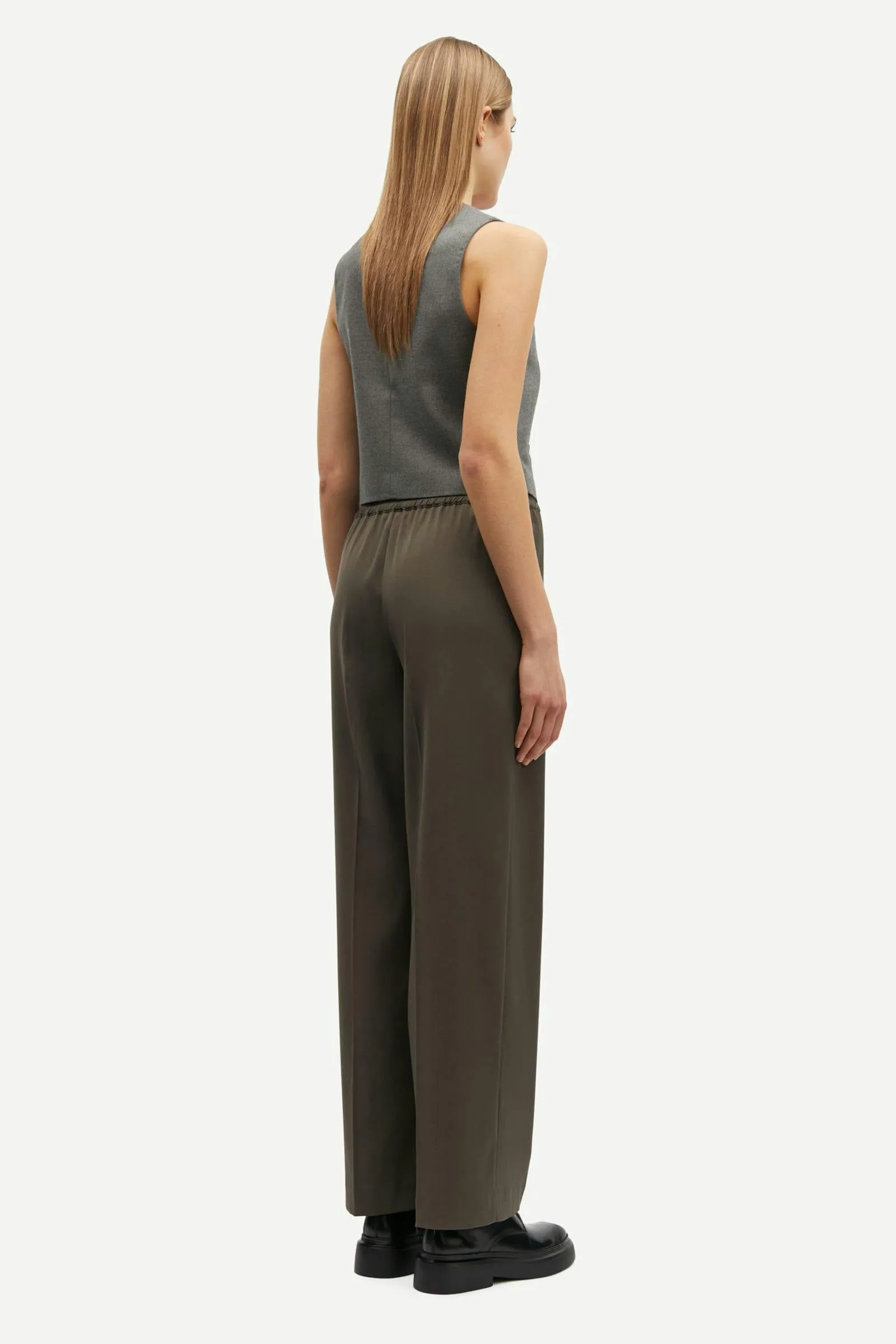 Samsoe Samsoe | Saramona Vest - Grey Mel. sold by Sister & Co product image thumbnail 5