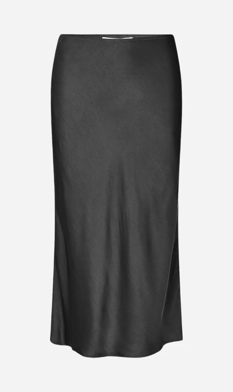 Samsoe Samsoe | Saagneta Skirt - Black Oyster sold by Sister & Co