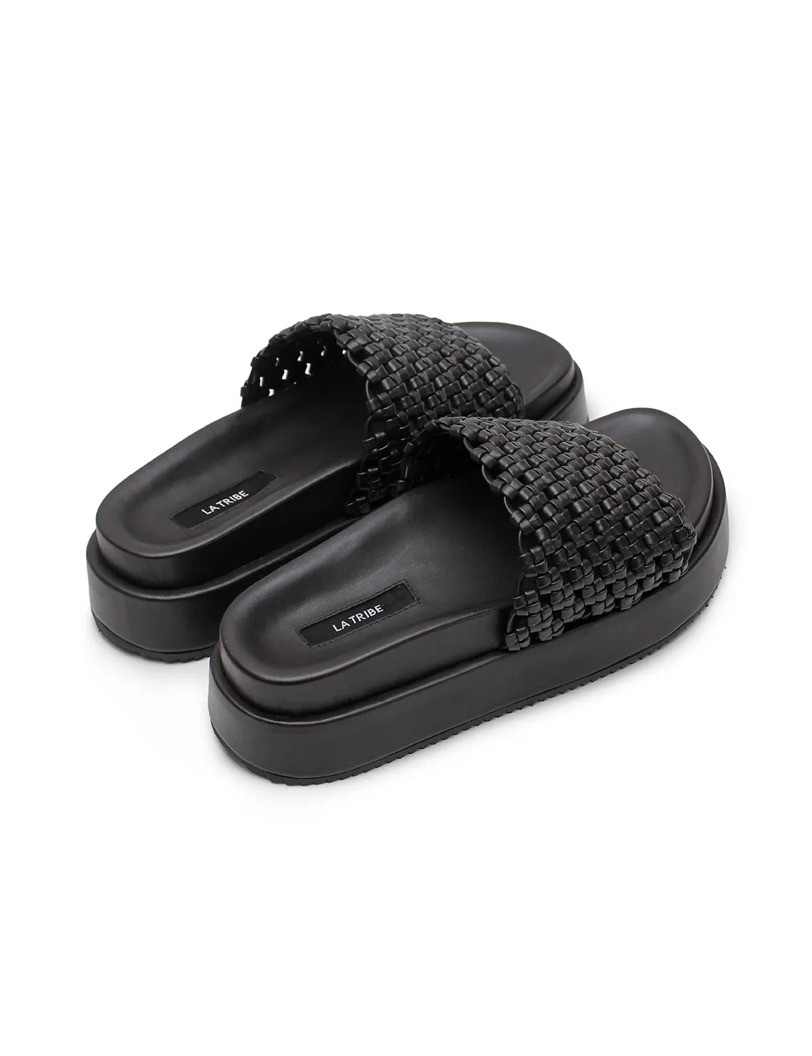 La Tribe | Knotted Platform Slide - Pepper sold by Sister & Co product image thumbnail 3