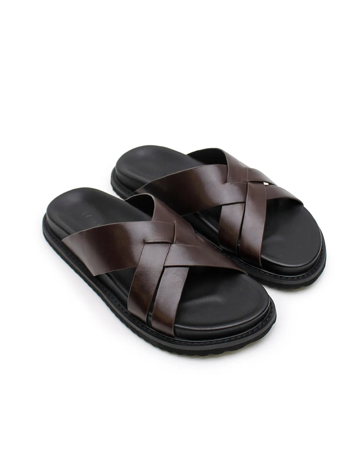 La Tribe | Cross Cut Slide - Vintage Pepper sold by Sister & Co product image thumbnail 5