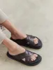La Tribe | Cross Cut Slide - Vintage Pepper sold by Sister & Co