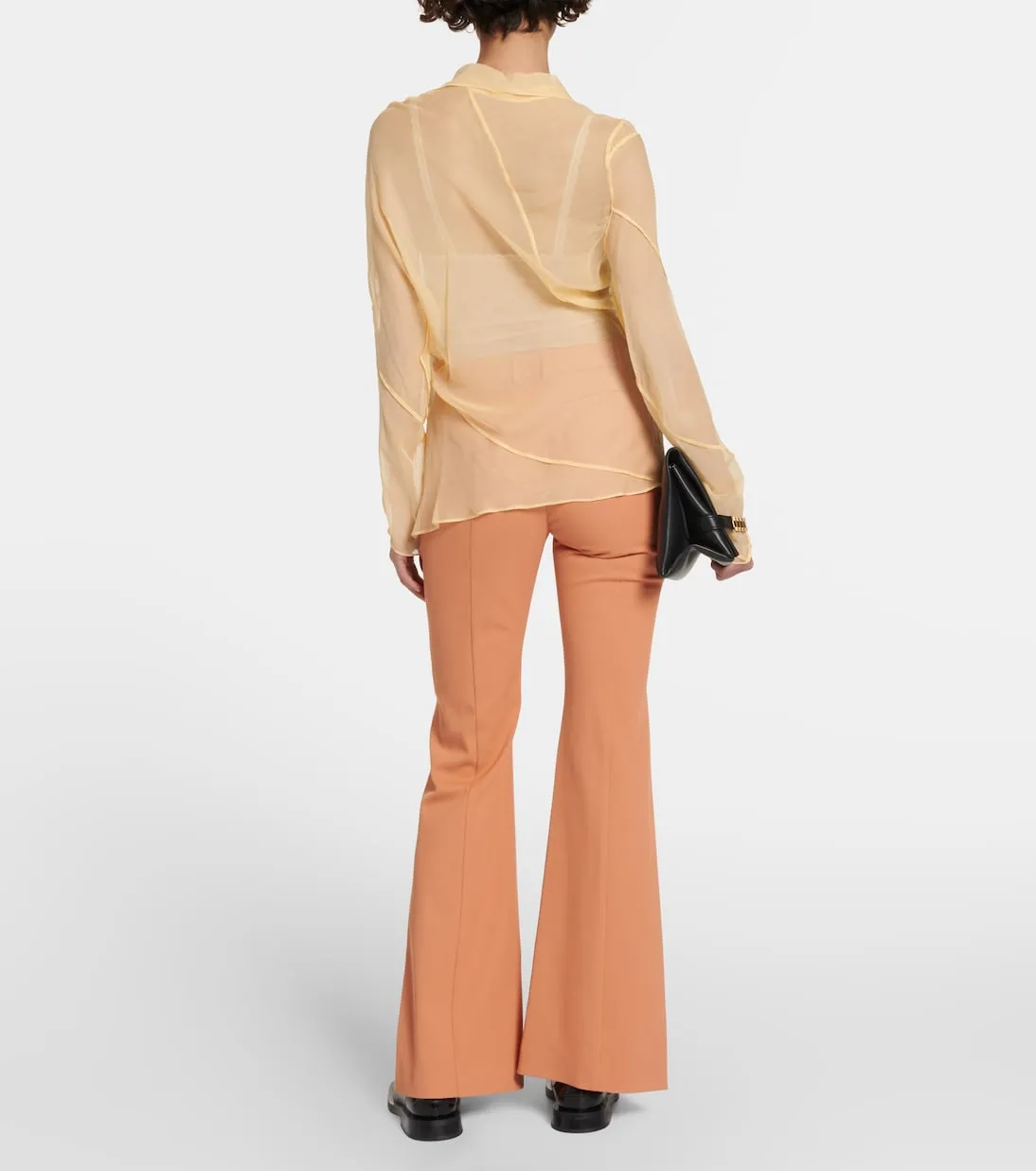 Victoria Beckham | Spiral Seam Bias Top - Parchment sold by Sister & Co product image thumbnail 4