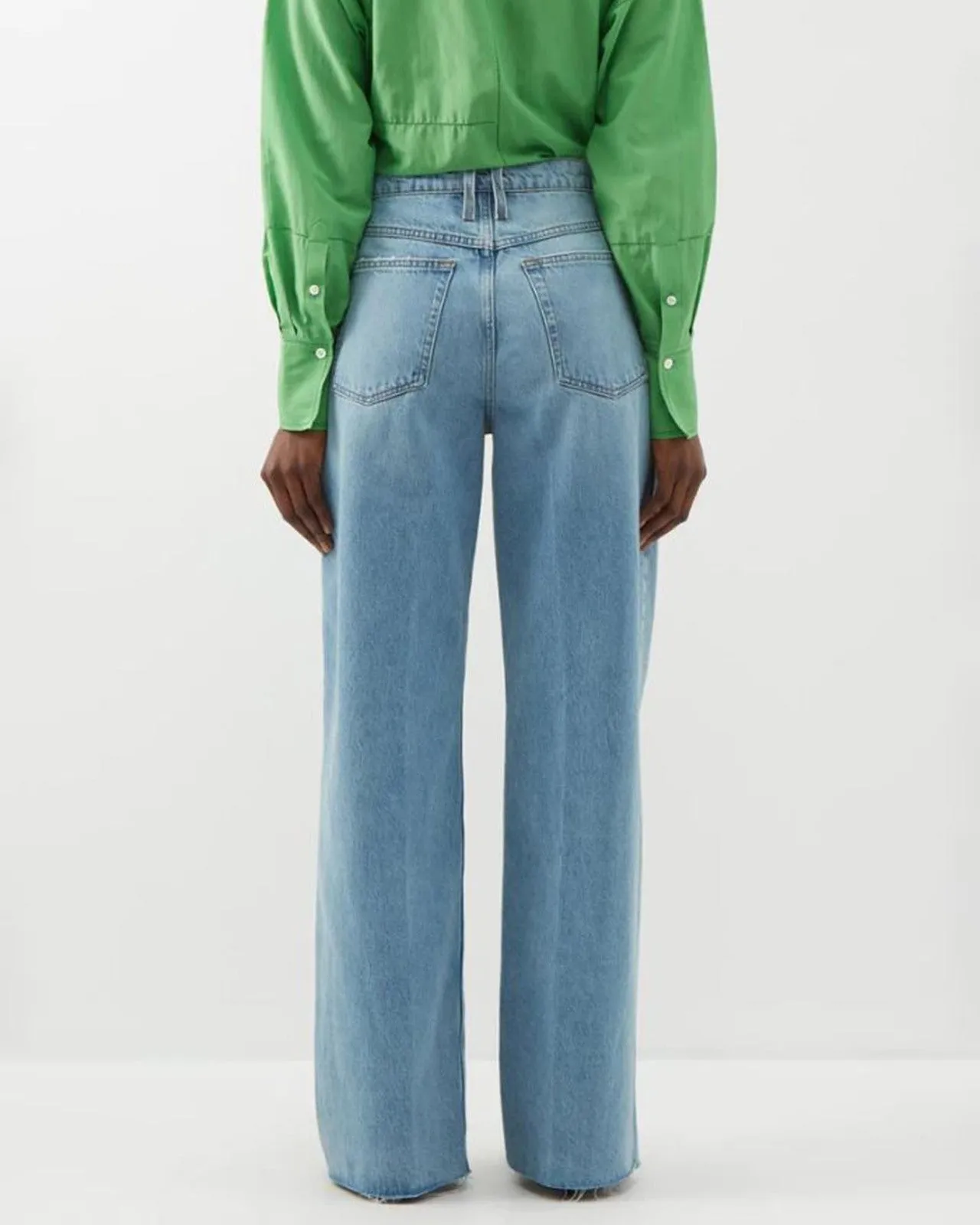 Frame Denim | Le High N Tight Wide Leg - Raw After sold by Sister & Co product image thumbnail 3