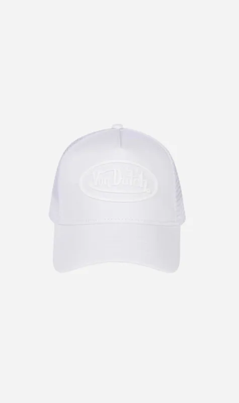 Von Dutch | Trucker Hat - All White sold by Sister & Co