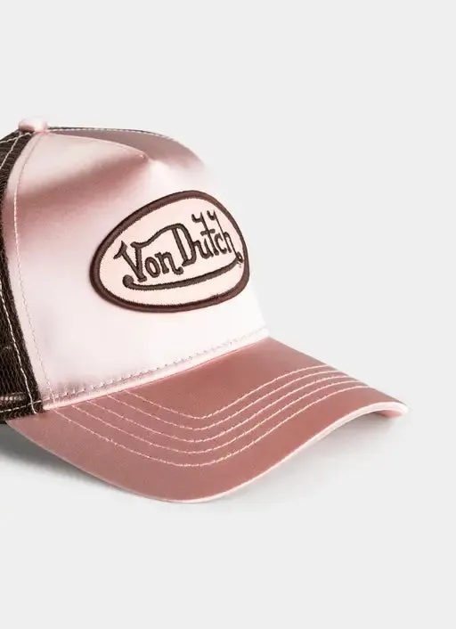 Von Dutch | Satin Trucker - Pink sold by Sister & Co product image thumbnail 3