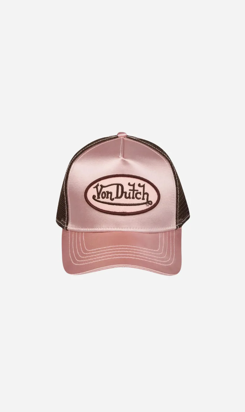 Von Dutch | Satin Trucker - Pink sold by Sister & Co