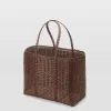 Palorosa | Large Tote Basket - Chocolate sold by Sister & Co