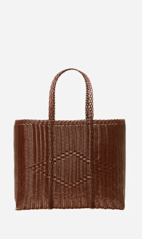 Palorosa | Large Tote Basket - Chocolate sold by Sister & Co