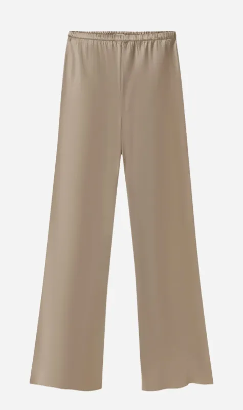 Silk Laundry | Bias Cut Pants - Graphite sold by Sister & Co
