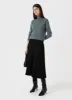 Sunspel | Funnel Neck Jumper - Smoke Green sold by Sister & Co