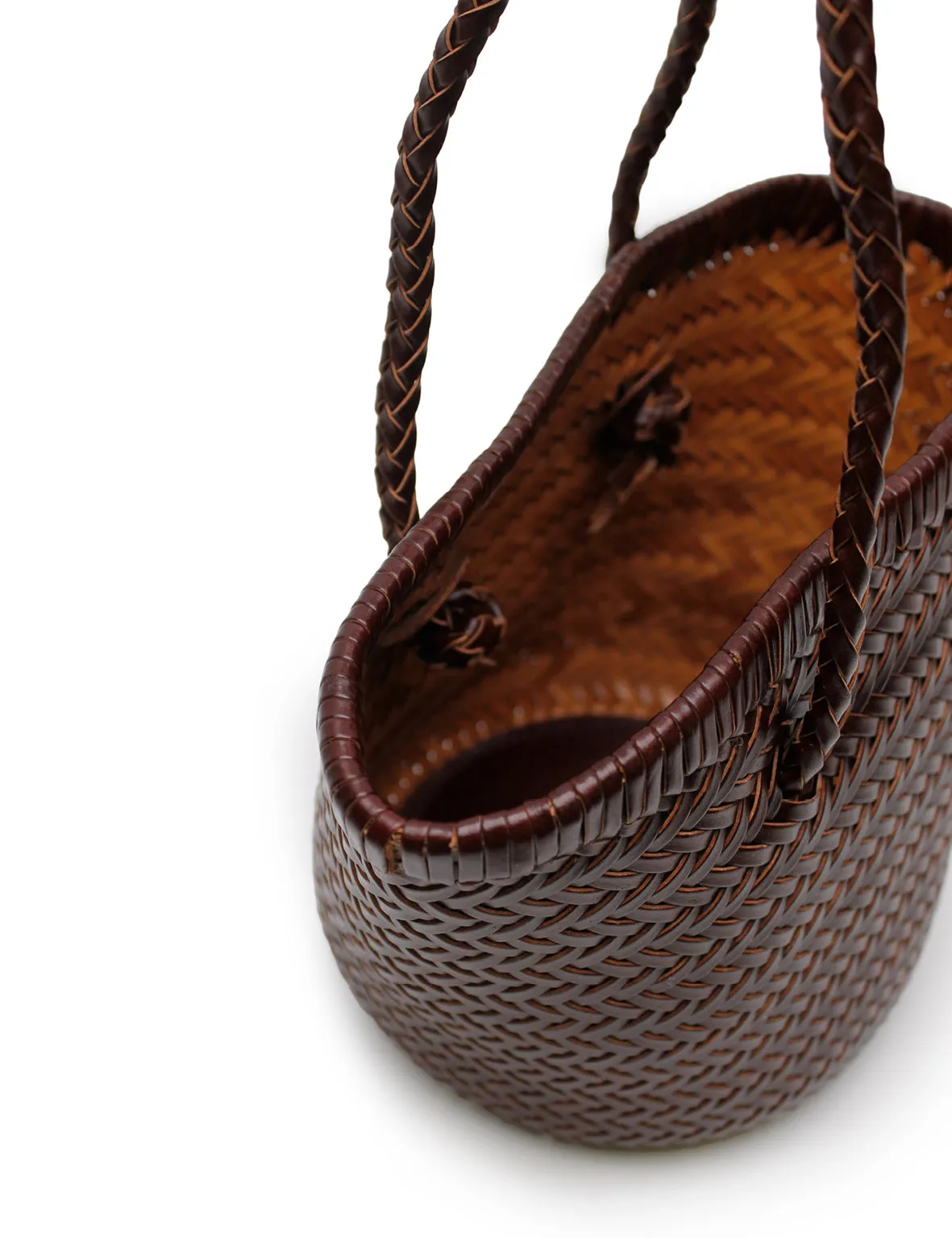 La Tribe | Woven Bucket Bag - Brown sold by Sister & Co product image thumbnail 3