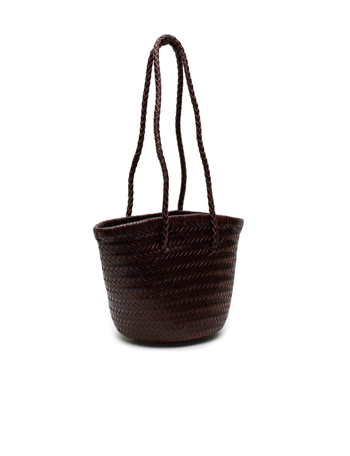 La Tribe | Woven Bucket Bag - Brown sold by Sister & Co product image thumbnail 5