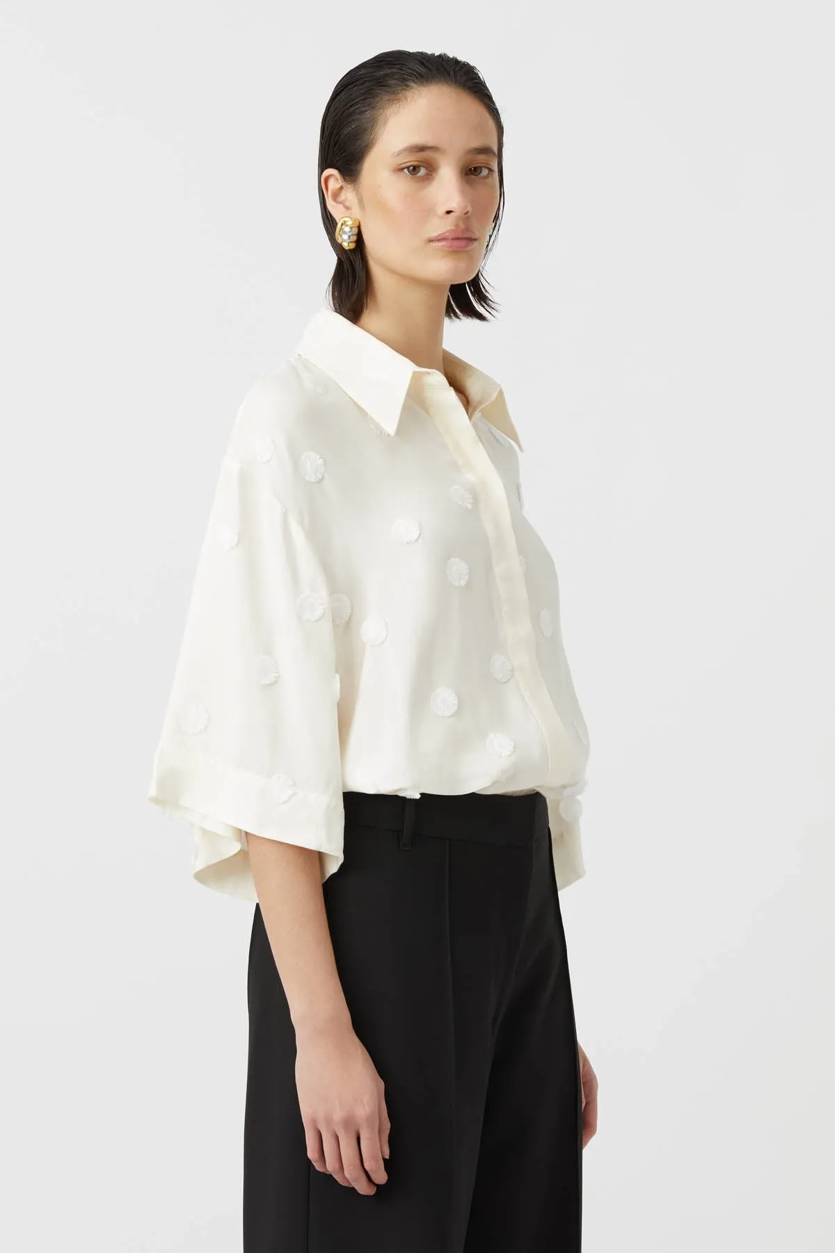 Camilla and Marc | Ottilie Shirt - Cream sold by Sister & Co product image thumbnail 3