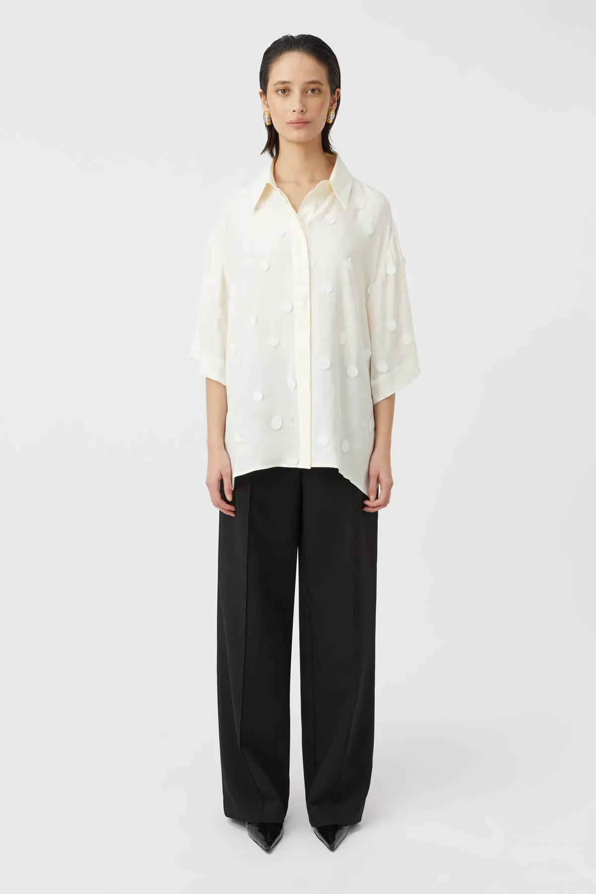 Camilla and Marc | Ottilie Shirt - Cream sold by Sister & Co product image thumbnail 4