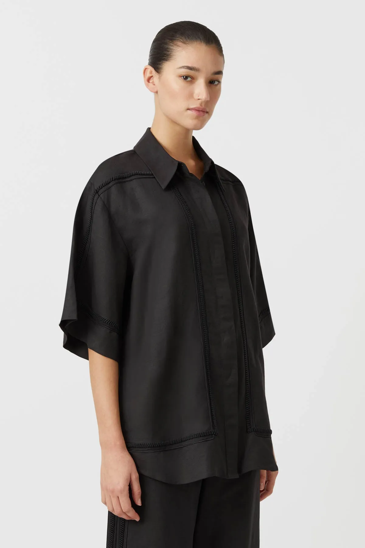 Camilla and Marc | Fortuna Shirt - Black sold by Sister & Co product image thumbnail 2