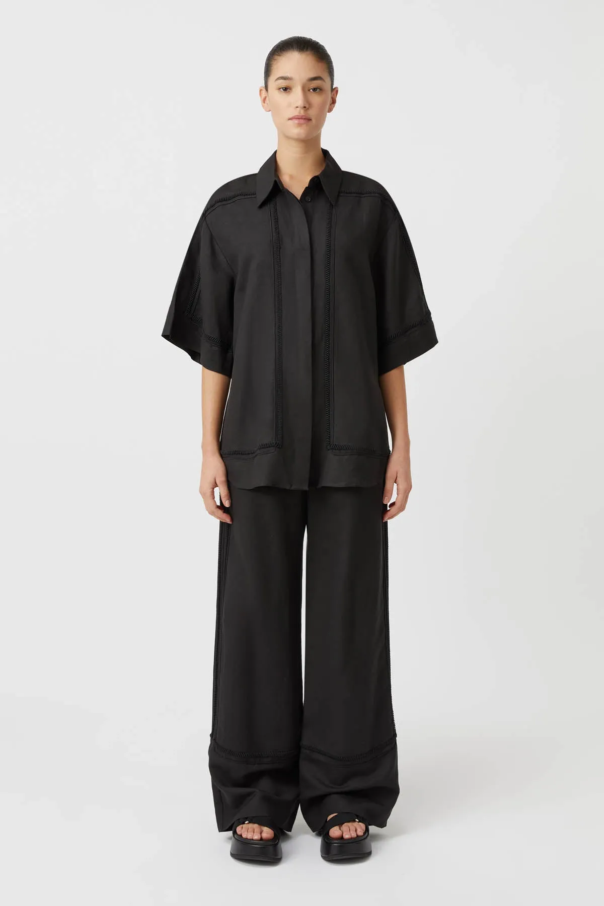 Camilla and Marc | Fortuna Shirt - Black sold by Sister & Co product image thumbnail 5