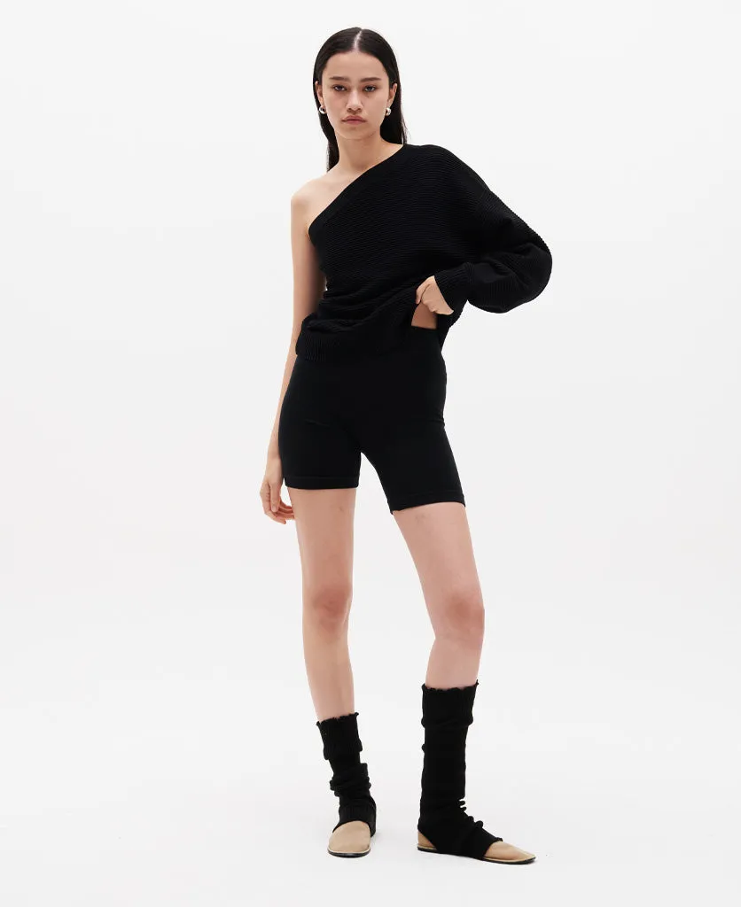 Nagnata | Organic Asym Sweater - Black sold by Sister & Co product image thumbnail 2