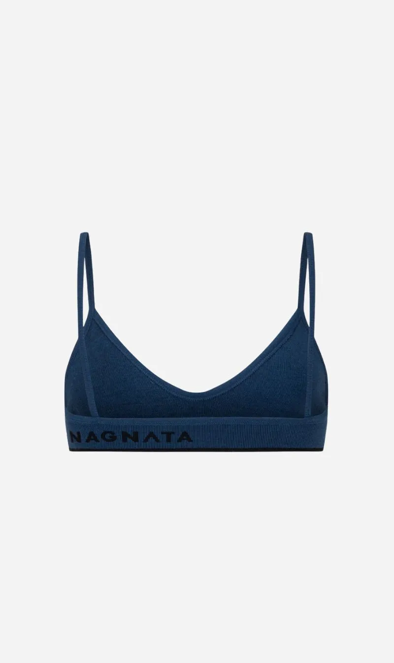 Nagnata | Tri Wool Bralet - Ocean sold by Sister & Co product image thumbnail 5
