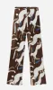 Silk Laundry | Bias Cut Pants - Rabbit Dark Earth sold by Sister & Co