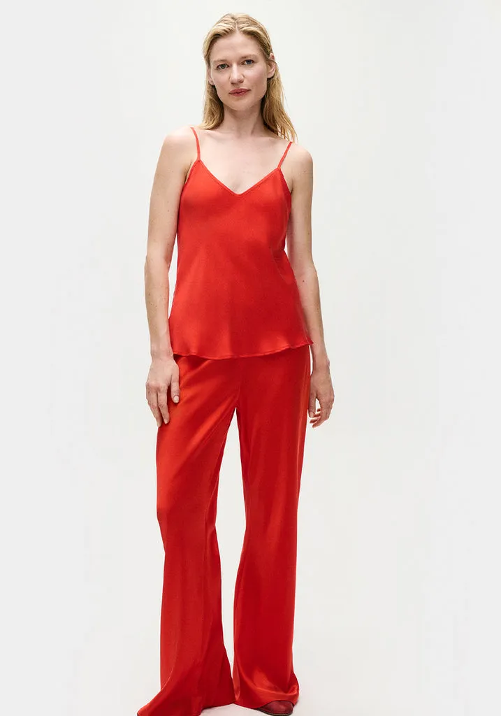 Silk Laundry | Bias Cut Cami - Geranium sold by Sister & Co product image thumbnail 2