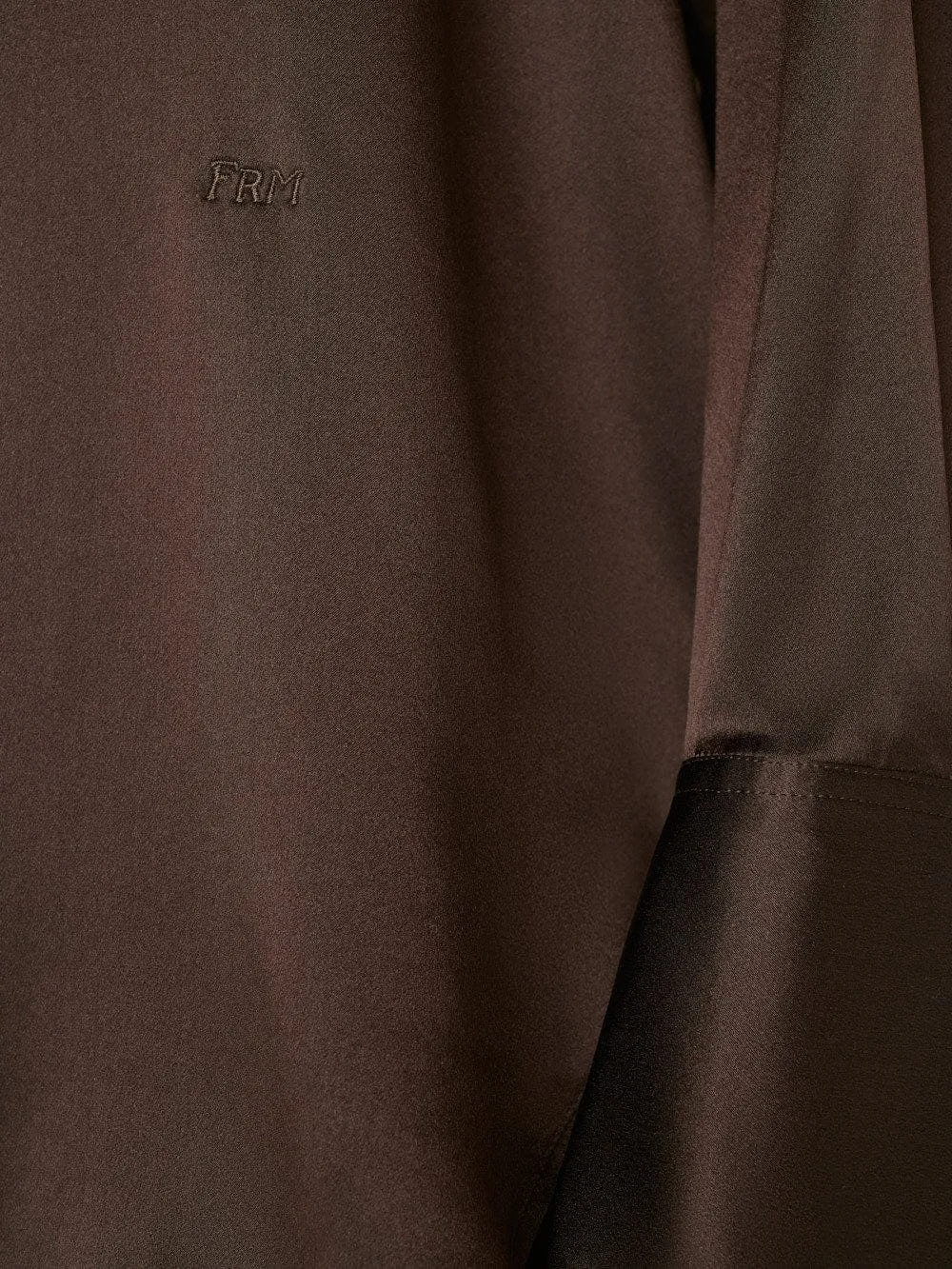 Frame Denim | The Oversized Shirt - Espresso sold by Sister & Co product image thumbnail 4