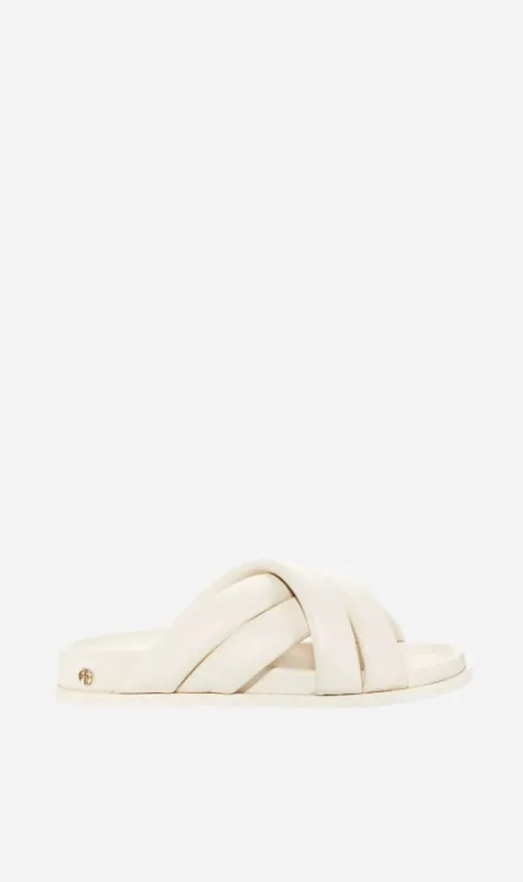 Anine Bing | Lizzie Slides - Ivory sold by Sister & Co