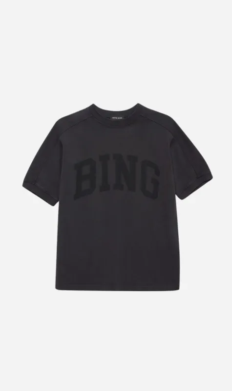 Anine Bing | Jaylin Tee Bing - Vintage Black sold by Sister & Co