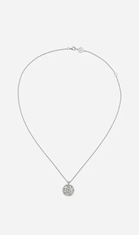 Zoe & Morgan | Joy Necklace - Silver sold by Sisters & Co