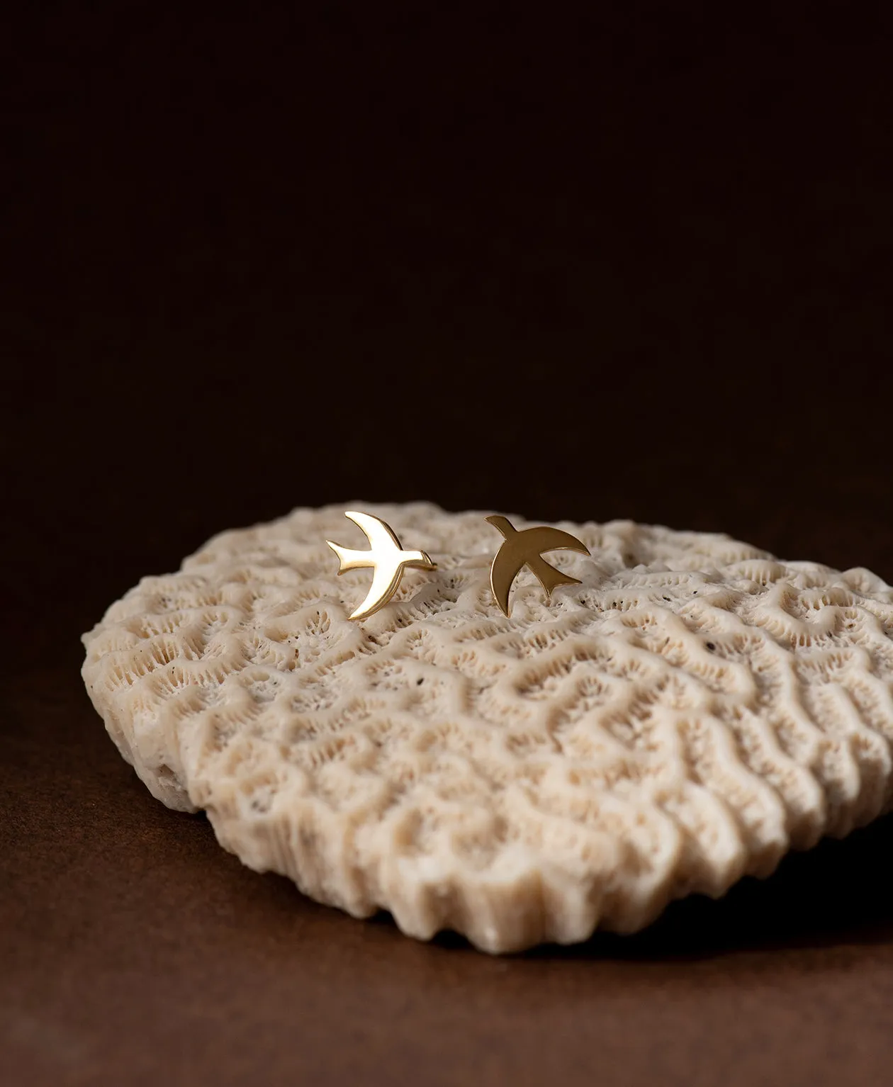 Zoe & Morgan | Moonbird Stud - Gold sold by Sister & Co product image thumbnail 3