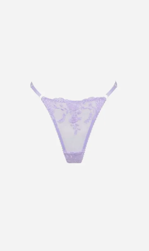 Kat the Label | Nicolette Thong - Lilac sold by Sisters & Co
