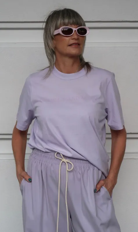 Camilla and Marc | Asher Tee - Lilac sold by Sister & Co