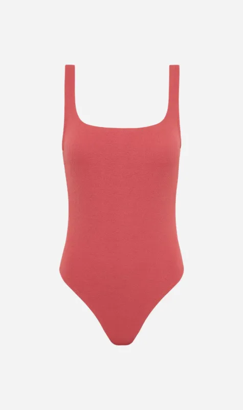 Matteau | Nineties Maillot - Rose Crinkle sold by Sister & Co