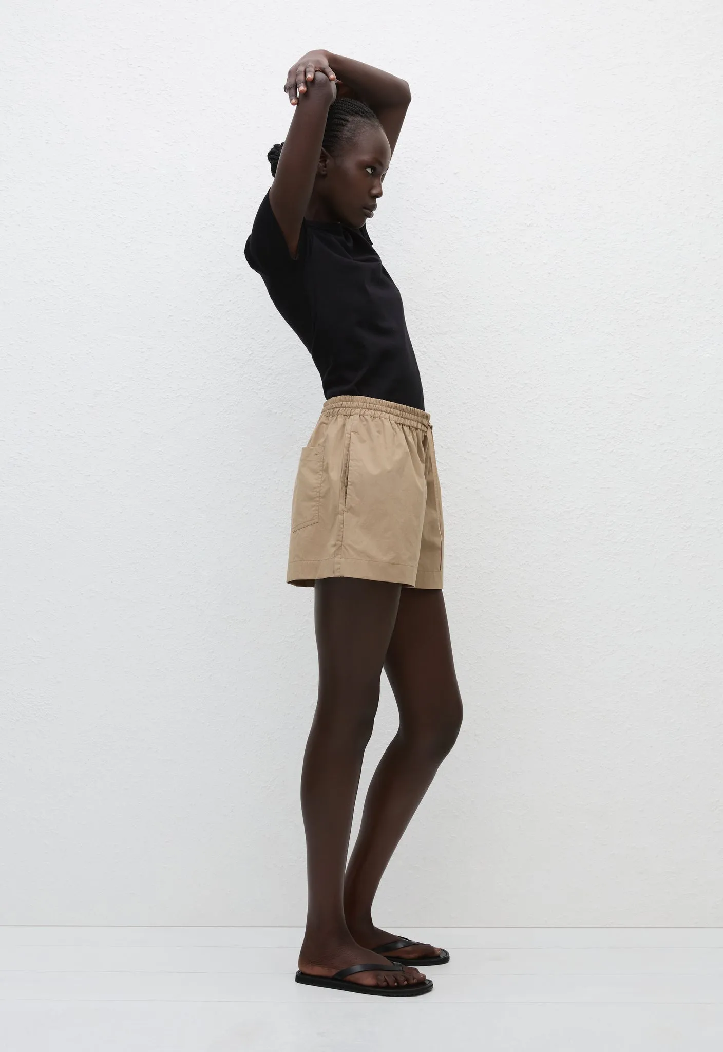 Matteau | Relaxed Short - Stone sold by Sister & Co product image thumbnail 3