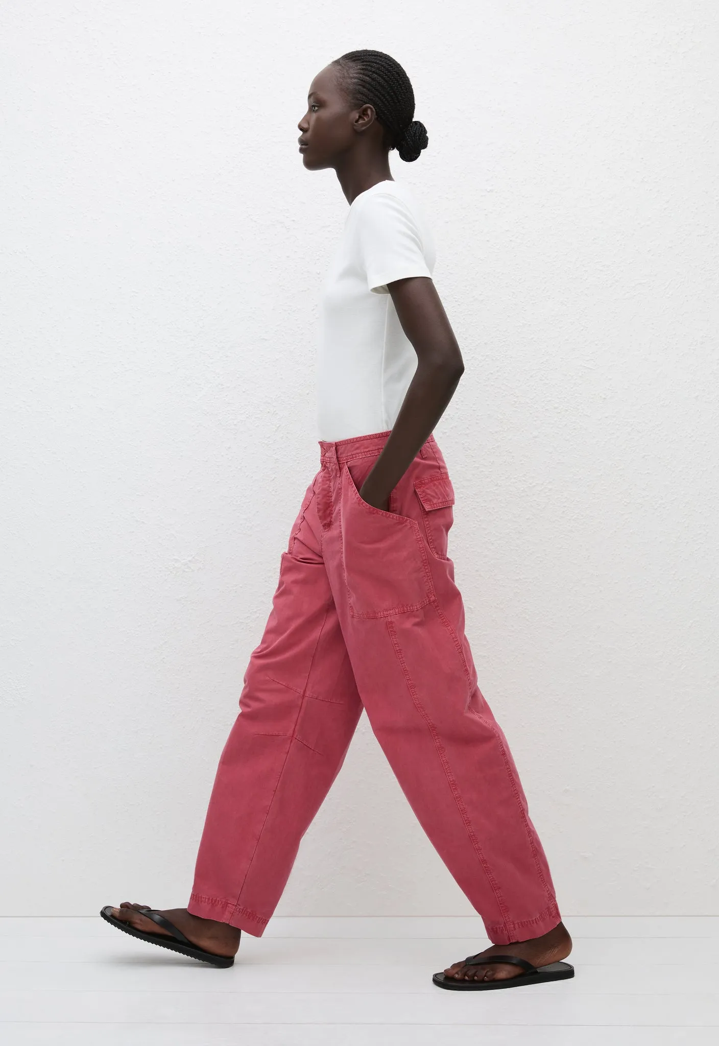 Matteau | Relaxed Cargo Pant - Rose sold by Sister & Co product image thumbnail 4