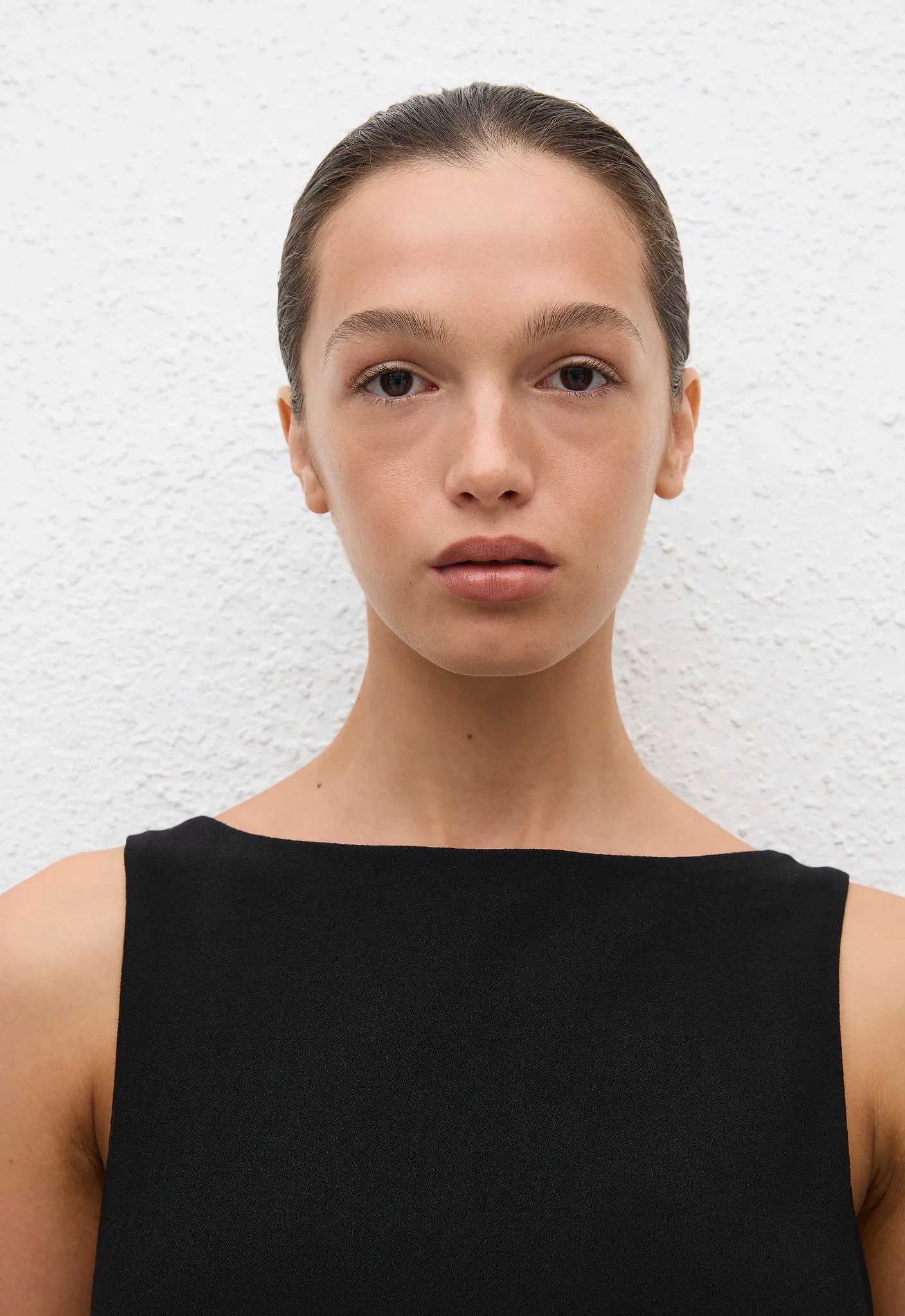 Matteau | Crepe Mini Shift Dress - Black sold by Sister & Co product image thumbnail 4
