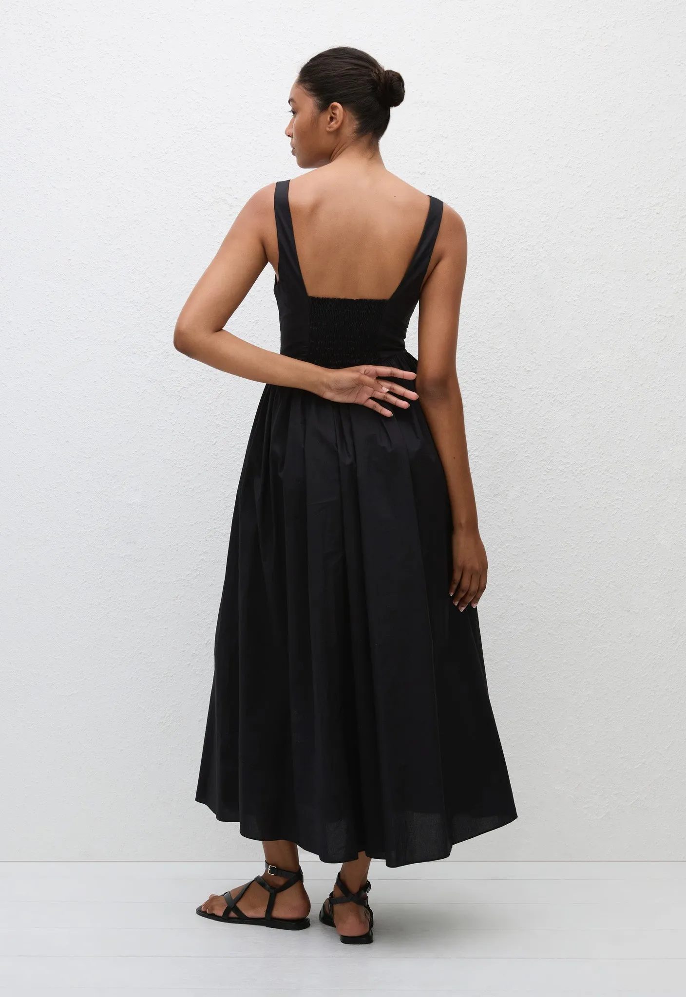 Matteau | Bralette Midi Dress - Black sold by Sister & Co product image thumbnail 5