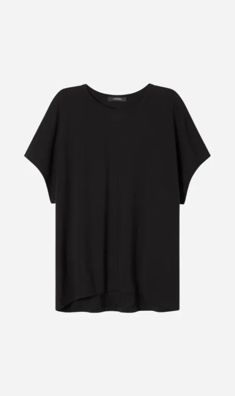 A.Emery | The Mae Batwing T.Shirt - Black sold by Sister & Co