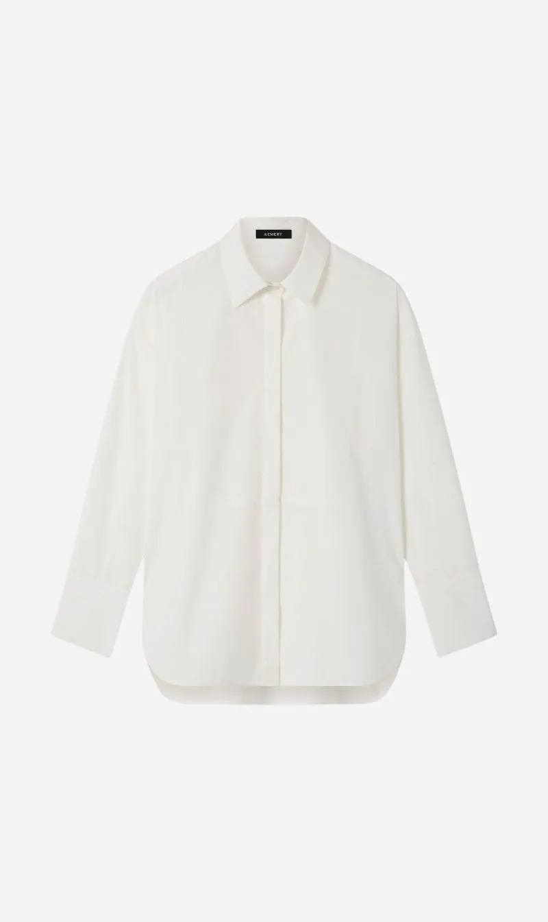 A.Emery | The Linter Shirt - Parchment sold by Sister & Co