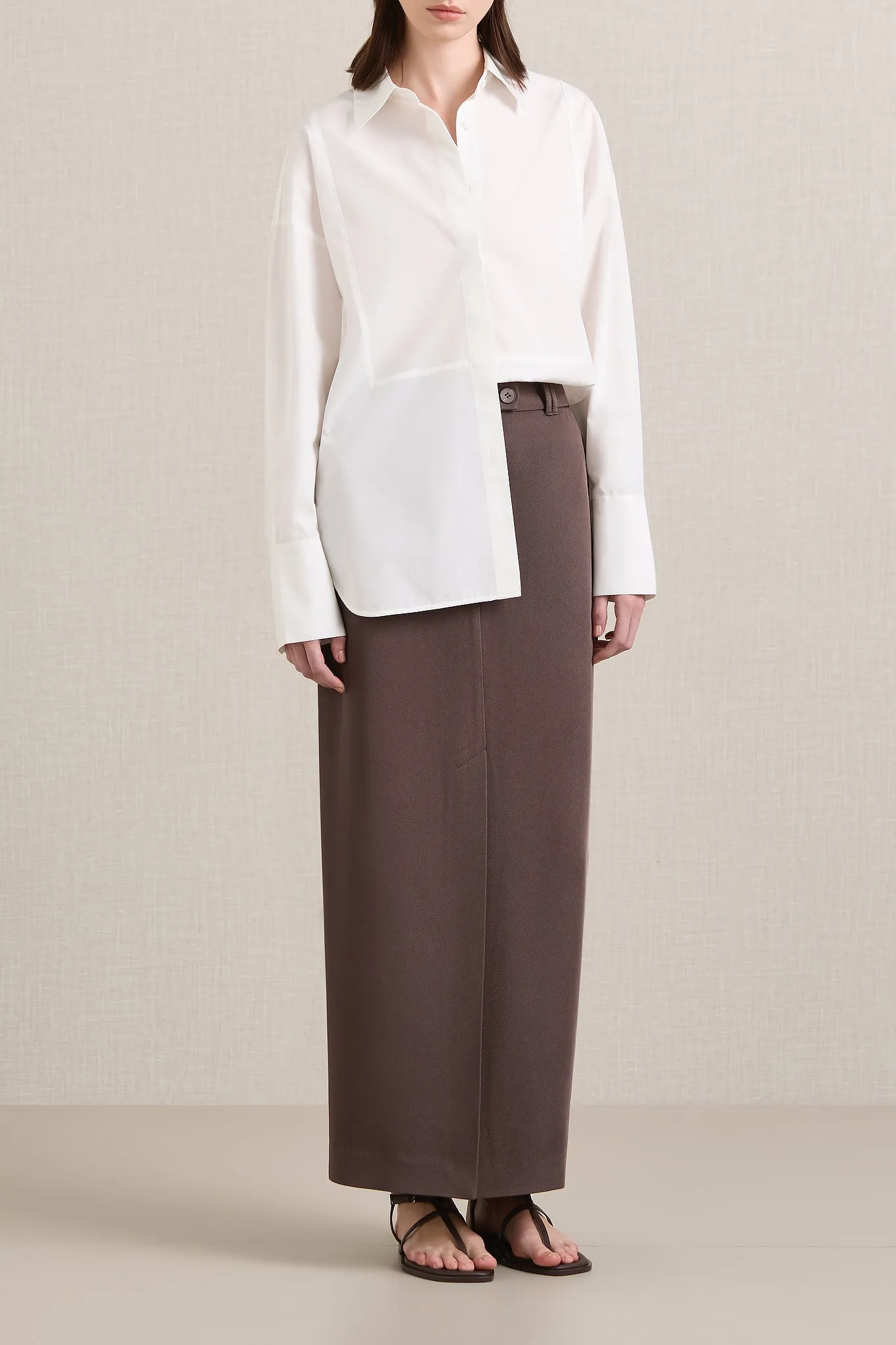 A.Emery | The Linter Shirt - Parchment sold by Sister & Co product image thumbnail 3