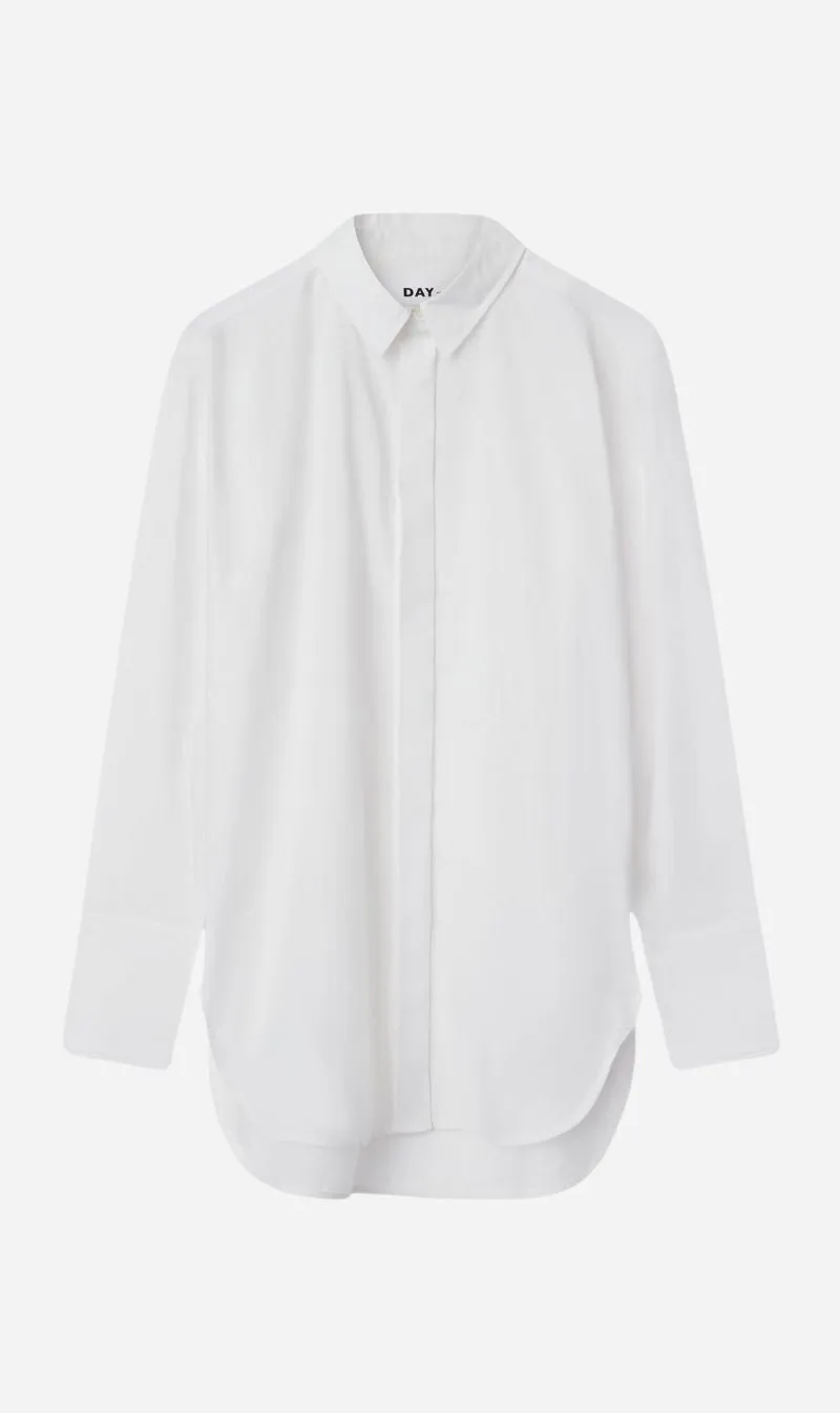 Day Birger Et Mikkelsen | Christiane Shirt - Bright White sold by Sisters & Co