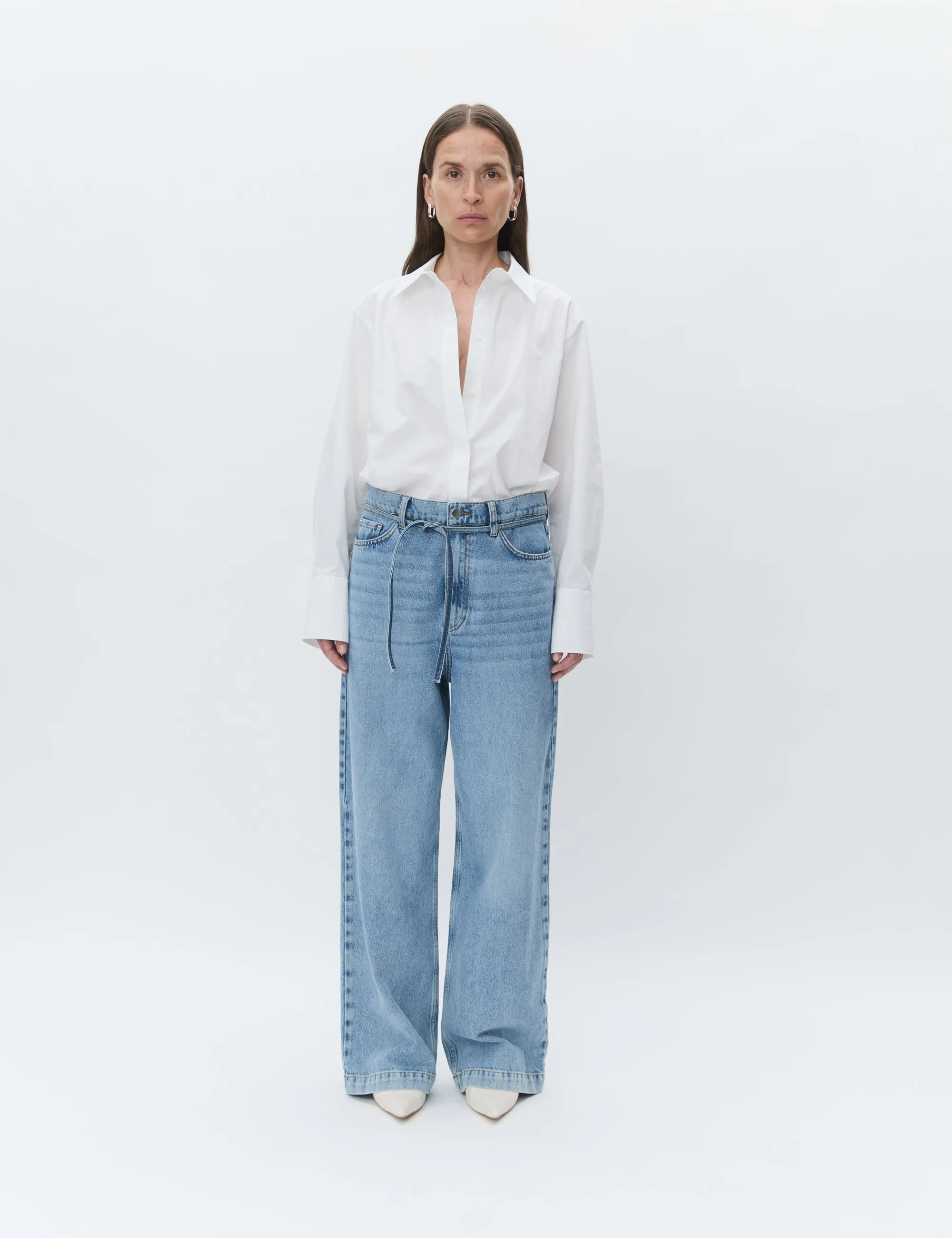 Day Birger Et Mikkelsen | Christiane Shirt - Bright White sold by Sisters & Co product image thumbnail 2