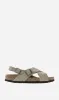 Birkenstock | Tulum Soft Foot Bed Suede Regular - Taupe sold by Sister & Co