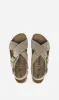 Birkenstock | Tulum Soft Foot Bed Suede Regular - Taupe sold by Sister & Co