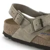 Birkenstock | Tulum Soft Foot Bed Suede Regular - Taupe sold by Sister & Co