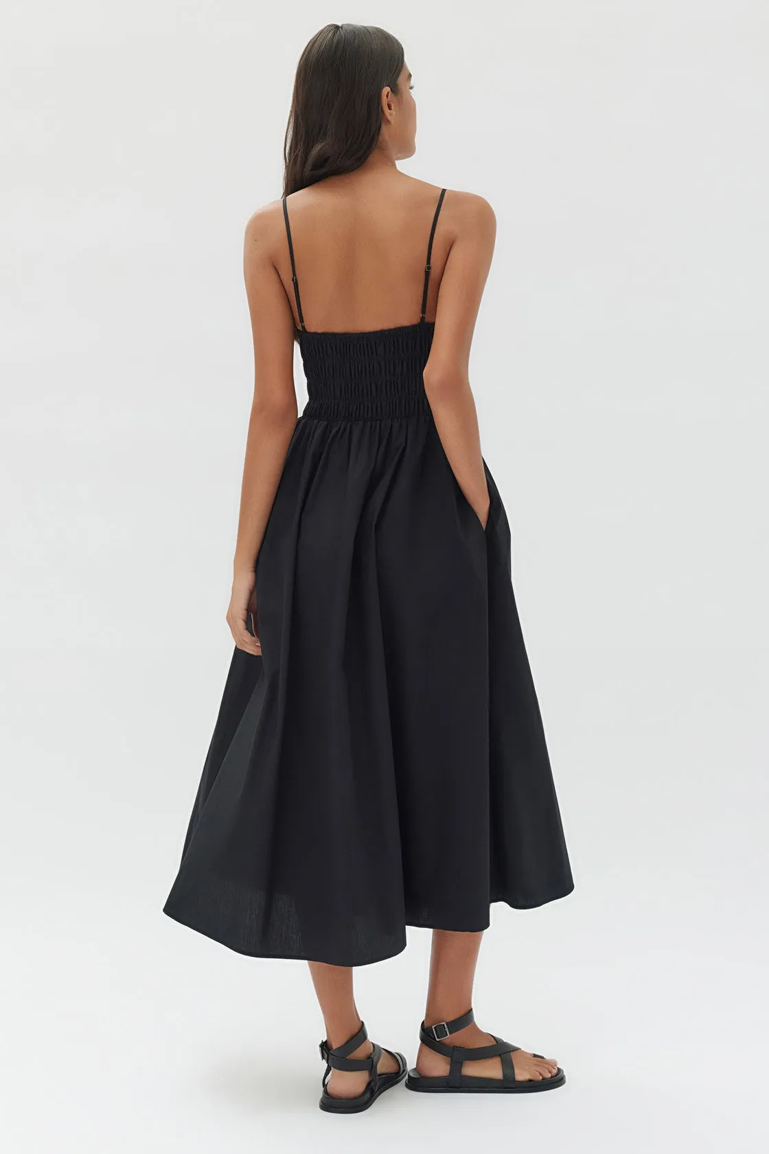 Assembly Label | Aubrey Rouched Dress - Black sold by Sister & Co product image thumbnail 4