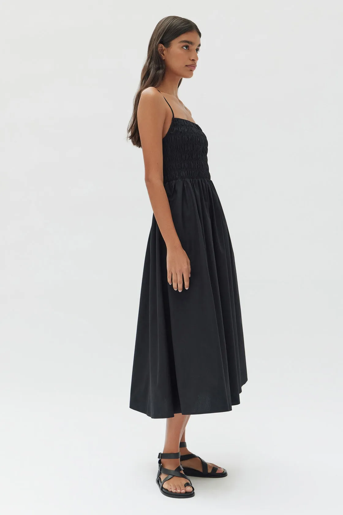 Assembly Label | Aubrey Rouched Dress - Black sold by Sister & Co product image thumbnail 3
