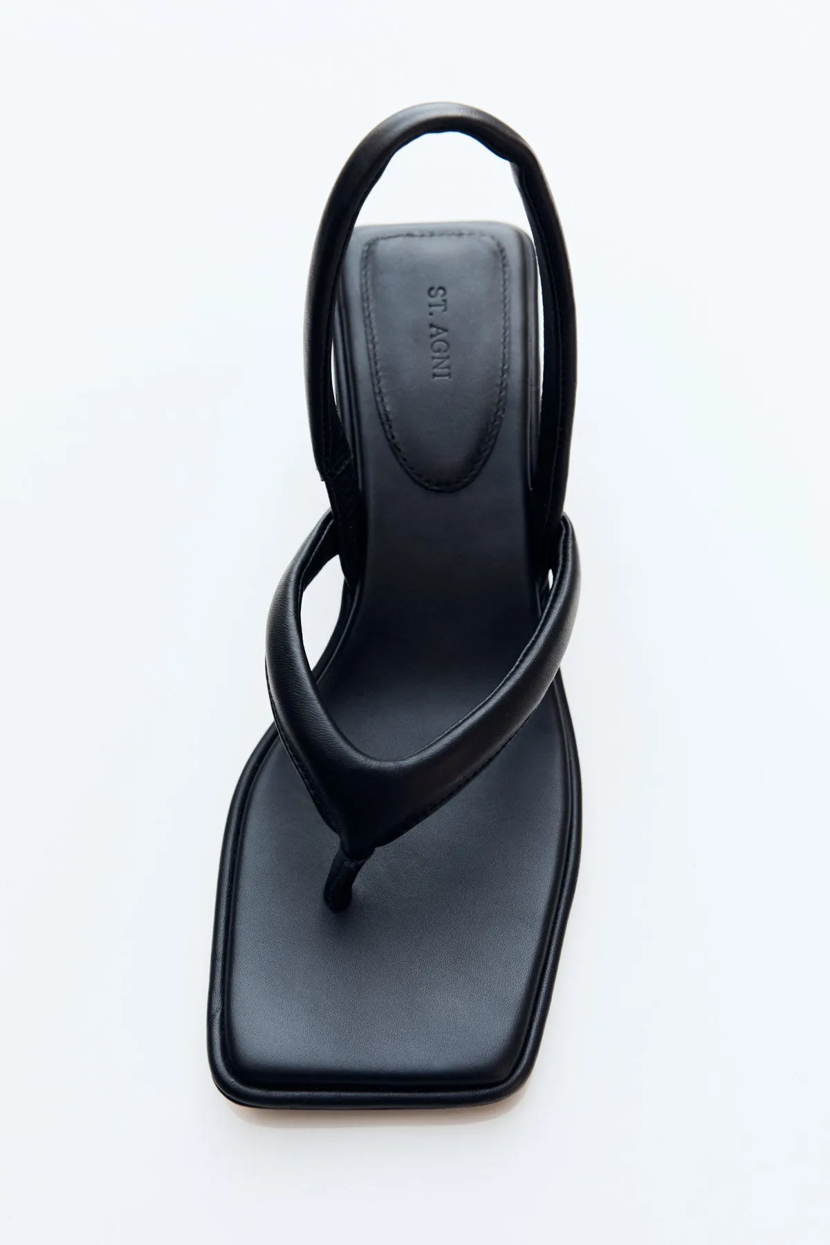 St Agni | Sling Back Thong Heel - Black sold by Sister & Co product image thumbnail 2